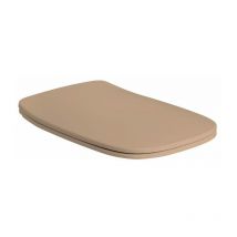 Kiamami Valentina - Abattant De Toilettes à Fermeture Souple Sable Mat Mozart