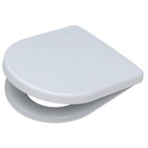 Abattant De Wc Subline Avec Couvercle, Avec Fixation Enfichable Par Le Haut Blanc Pagette