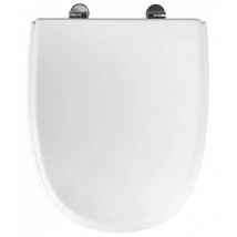 Espinosa - Abattant pour wc Marly 2 à Fixation Vertical, blanc