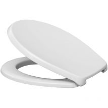 Anconetti - Asiento inodoro Ancoflash - resina termoendurecible blanca