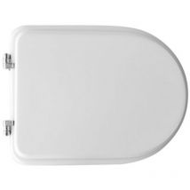 Ceramicstore - Abattant wc pour Syste'me Cesame vaso Abattant wc blanc 41,6x47 cm en bois stabilise' moule' en polyester avec charnie'res a'