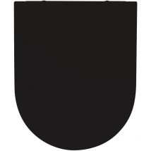 Gelco Design - abattant pour wc déclipsable flat noir