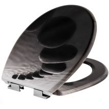 Tectake - Siège wc pour des sièges de toilettes standard à motif