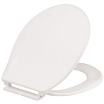 Siamp-cedap - Abattant cuvette wc universel Monaco entraxe variable, blanc