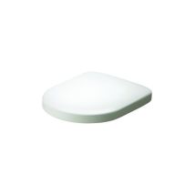 Abattant adulte pour WC – Siège de WC amovible – Résine blanche – Charnières en acier inoxydable – TOTO