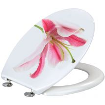Wenko - Abattant wc Orchidée - Duroplast