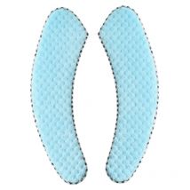 Abattant wc Paires de Coussinets de Siège de Toilette pour Adultes Épais Rembourrés en Peluche Antidérapant Doux Lavable Coussin de Siège de Toilette