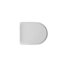 Dianhydro - Abattant wc universel thermodurcissable 43,2 x 35,8 cm Abattant wc blanc avec charnie'res re'glables