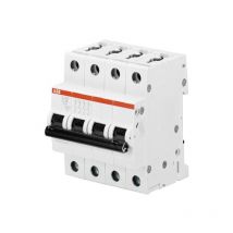 Disjoncteur S204 4 Pôles 16A Courbe C Raccordement à vis 10KA (4 Modules) 2CDS254001R0164 ABB 352438