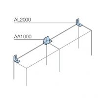 661701 Legs (x2) for wall mounting ArTU cabinets - ABB