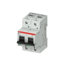 Abb 748214 - High performance mini circuit breaker 20A 2P 5kA 800Vdc - S802PV
