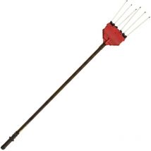 Abbacchiatore elettrico Oliviero Flex Basic per raccolta olive con asta telescopica cm 220 340 cavo 12 mt e bacchette in AX01