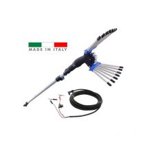 Abbacchiatore elettrico Paterlini v-up con asta telescopica a batteria 12V