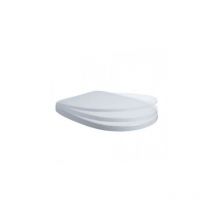 Azzurra - Abbattant wc enveloppant avec fermeture frictionnée blanc brillant Ceramica Pratica