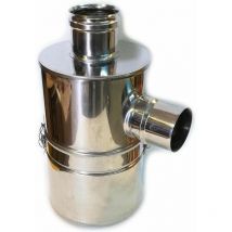 Abbattitore di fuliggine ad acqua d80 per stufe pellet in acciaio inox aisi304