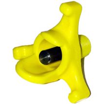 Zootec Abbeveratoio per Galline a Goccia, Nipple Orizzontale in Acciao Inox (Kit 5 Pezzi), Si Avvita a Molteplici Contenitori in Plastica - Made in