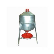 Abbeveratoio Polli Acciaio Supporto L 30