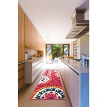 Tappeto Cucina, Tangeri k, antiscivolo, Multicolor, cm 57x180 - ABC