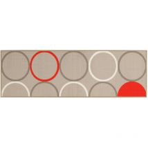 Tappeto La Cucina Opty Beige-Orange 57 x 200 cm - ABC