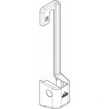 Roto - nt/nx Abdeckkappe Ecklager E5/T Holz R06.2 tiefschwarz matt links