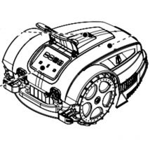 Abdeckkappe für Rasenmäherroboter ambrogio L35 generisches foto