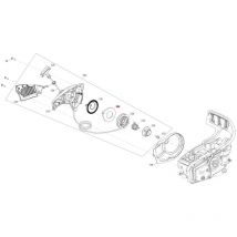 Bluebird - Abdeckung Feder Starter original Motorsäge CSP280T - CSP280TC CSP410-153