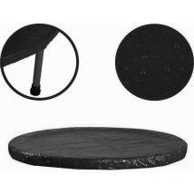 Abdeckung für Trampolin - schwarz - ø 244 cm