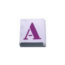 Abecedario de Pintar 60 mm – Chapa de Aluminio