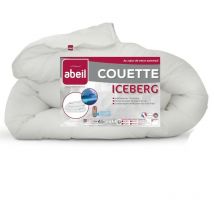 Couette légere iceberg 200x200cm - Abeil