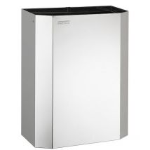 Abfallbehälter, Abfalleimer, Müllbehälter - 25 Liter, PPA2279C, Color:schwarz