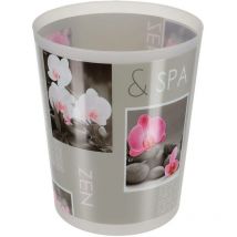 Tendance - Abfallbehälter pp bedruckt 5l - flora