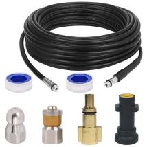 Abflussreiniger Abflussreiniger Für Kärcher, Abflussrohrreinigungsset Mit Strahldüse Und Rotierender Strahldüse Für Kärcher K2-k7 Serie Und Lavor (20 