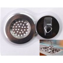 Abflusssieb mit Stöpsel Edelstahl