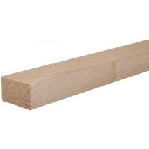 Abgeschliffener Fichtenholzkeil 50x28 2,40 M