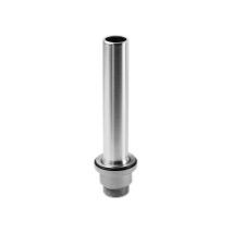 Lira - Ablauf Mit Überlaufrohr Edelstahl 240mm Für Spüle Durchmesser 60mm