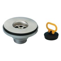 Ablaufventil ohne Überlauf für Industriespülen – Durchmesser 90 mm – Anschluss 1" 1/2