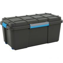 Kis 241507 Aufbewahrungsbox Scubba Stapelbar (b X H X T) 780 X 350 X 395 Mm Grau-blau, Schwarz 1 St