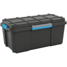 Kis 241507 Boîte de rangement Scubba empilable (l x h x p) 780 x 350 x 395 mm gris-bleu, noir 1 pc(s)
