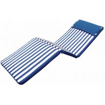 Abnehmbar Und Wasserdichtes Polyesterkissen 194.5 X 59 Cm Für Bett - Blue