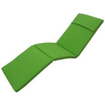 Defibrico - Abnehmbar und wasserdichtes Polyesterkissen 194.5 x 59 cm für Bett - Green - Green