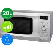 Silver Microwave 700W 20L Digital AMD2002S - Grey - Abode