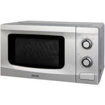 Silver Microwave 700W 20L Manual AMM2001S - Grey - Abode