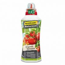 Naturasol - Engrais liquide parfaitement adapté aux tomates. Apporte les éléments nutritifs nécessaires a la croissance des tomates. Label Produit