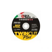 Disco per ferro twin cut plus 115X1,0 mm 50 pz - Abrabeta