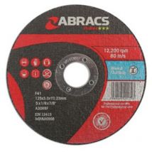 Abracs - Connect Flat Cutting Discs 125mm x 3.0mm 10pc 32052