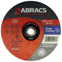 Phoenix ii 178mm x 3.0mm x 22mm Cutting Disc Flat Stone - Abracs