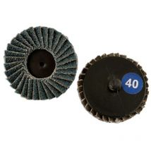 Abracs - Connect Quick Lock Flap Discs 50mm x P60 5pc 32113