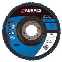 Abracs - Connect Zirconium Flap Discs 100mm x P80 5pc 32081