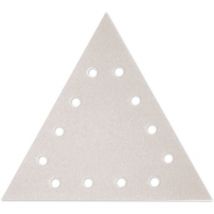 Paquet de 12 abrasifs triangle argent perforés mouss Flex grain 220 - pour Giraffe Flex