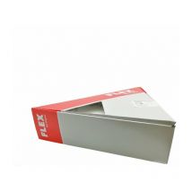 Paquet d'assortiment 12 abrasifs triangle argent perforés mouss Flex pour Giraffe Flex